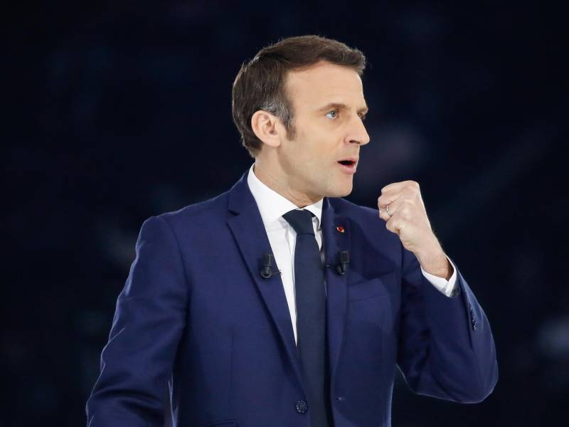Emanuel Macron, presidente de Francia. Fotografía: EFE