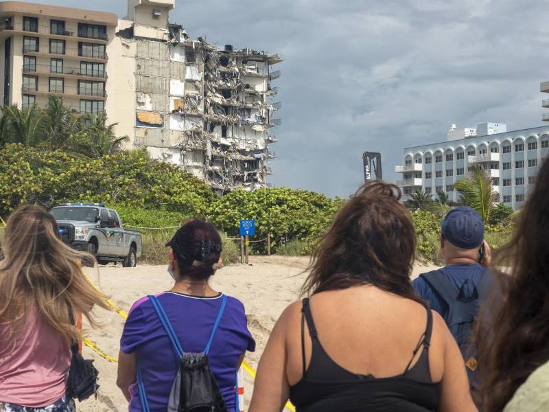 En el colapso del edificio murieron 98 personas. Fotografía: EFE