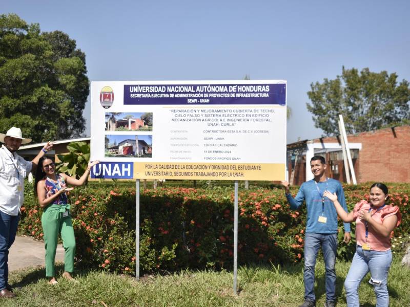 Los estudiantes del Curla han cobrado el sentido de pertenencia del este centro universitario de La Ceiba, y se están sumando a los trabajos y cambios impulsados por las nuevas autoridades.