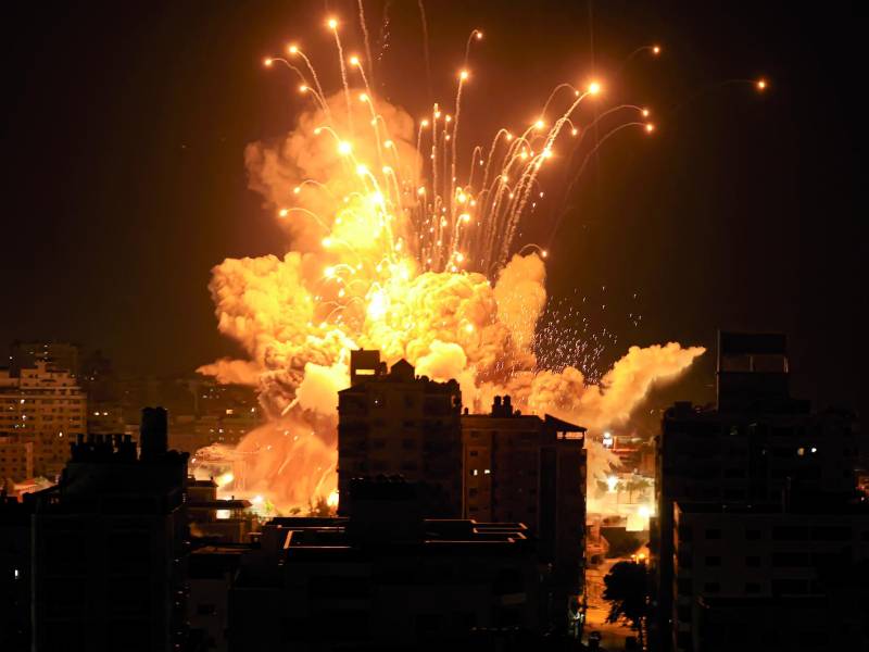 Estallido de la guerra entre Hamás e Israel.