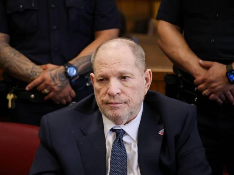 Harvey Weinstein durante el juicio.