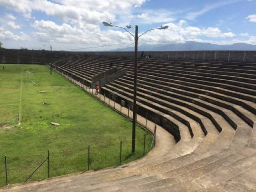 ¡Una belleza! Transforman estadio y ahora puede albergar partidos de la Liga Nacional de Honduras