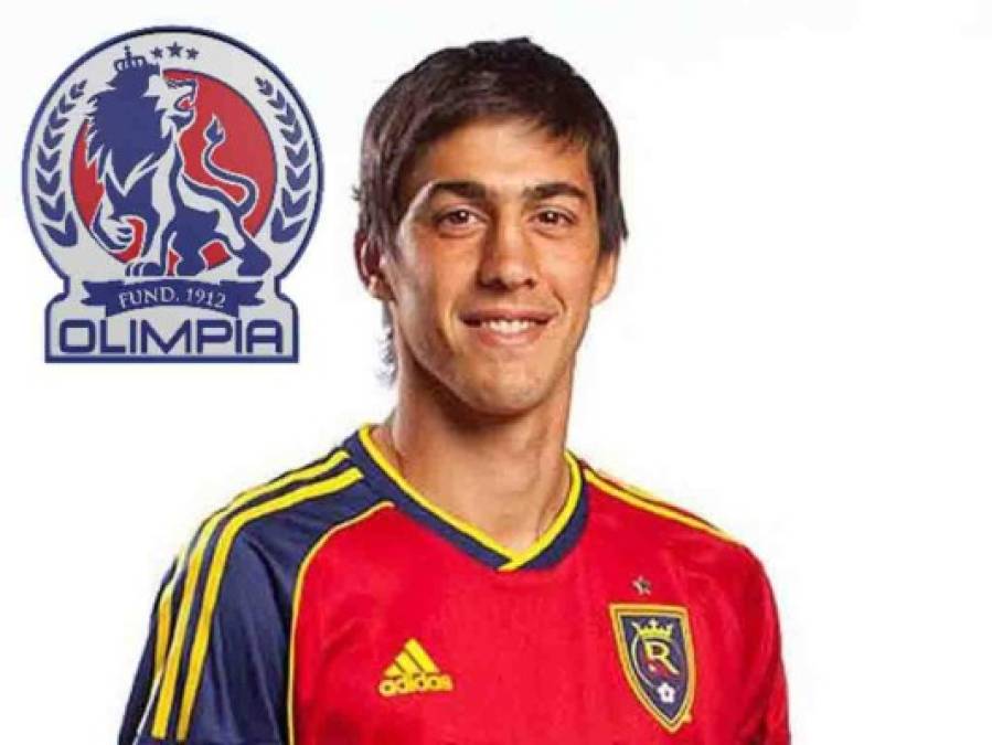 Emiliano Bonfigli se ha convertido en el nuevo delantero del Olimpia. Ha jugado en el Real Salt Lake de Estados Unidos, Deportivo Cuenca de Ecuador, Tampico Madero F.C. y Zacatepec en la segunda de México.