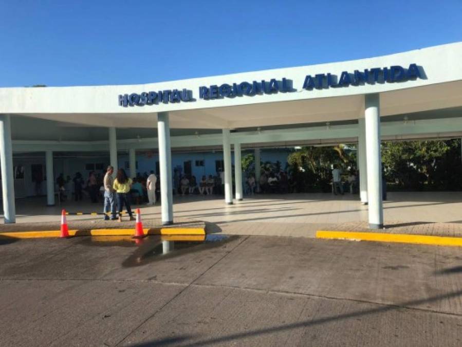 En el Hospital Regional Atlántida también se sumaron a las asambleas informativas.