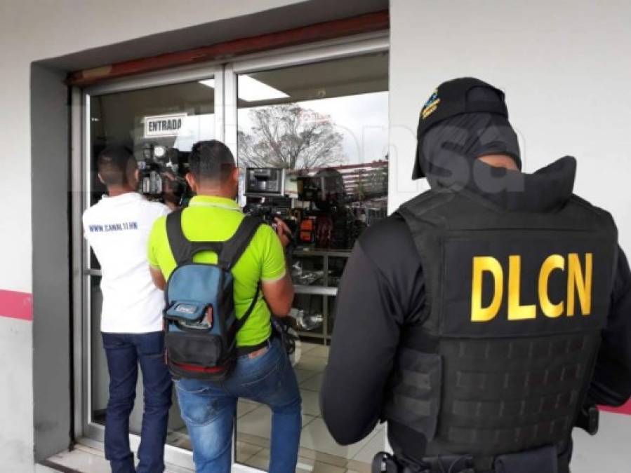 Al menos 12 hallanamientos se han registrado en el Distrito Central y en ciudades importantes como San Pedro Sula, Nacaome y Choluteca.<br/><br/>