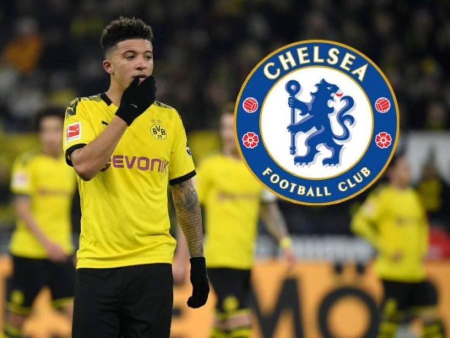 Jadon Sancho - John Terry, integrante del cuerpo técnico del Aston Villa, confía en que el Chelsea acabe firmando al joven jugador inglés, una de los diamantes del fútbol europeo. 'Creo que es uno de los mejores jugadores jóvenes del mundo y sería un grandísimo fichaje. Podría hacer mejor al equipo y a los chicos jóvenes que están creciendo', asegura.