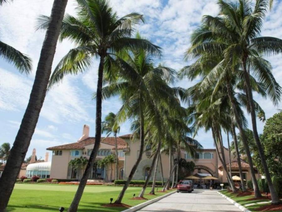 La enorme residencia principal del resort, es el lugar elegido por Trump y Melania para seguir con su vida tras la Casa Blanca.