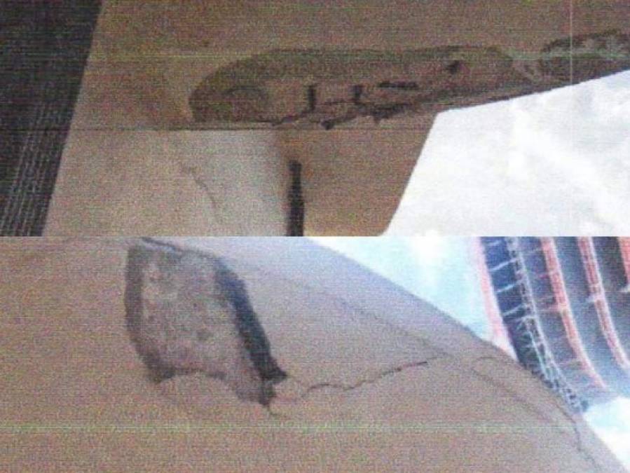 'La impermeabilización defectuosa provoca un daño estructural importante a la losa de concreto estructural debajo de estas áreas', agregó el documento.