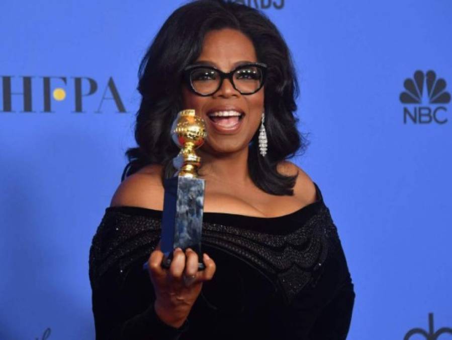 14. Oprah Winfrey, la estrella de la televisión estadounidense de 64 años, tiene una millonaria fortuna gracias a su emporio televisivo y puede irrumpir en la política estadounidense con sus aspiraciones presidenciales.
