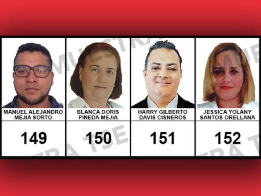 Estos son todos los candidatos a diputados por Cortés