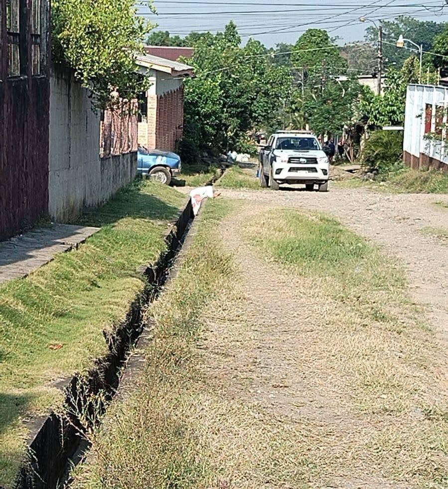 Ensabanado hallan a jovencito en la colonia 2 de marzo de El Progreso