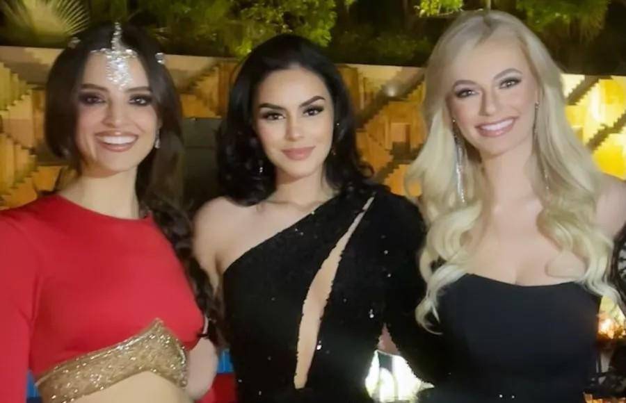En sus redes sociales también ha publicado algunas imágenes de su experiencia en India, país donde se realizará el certamen de Miss Mundo. 