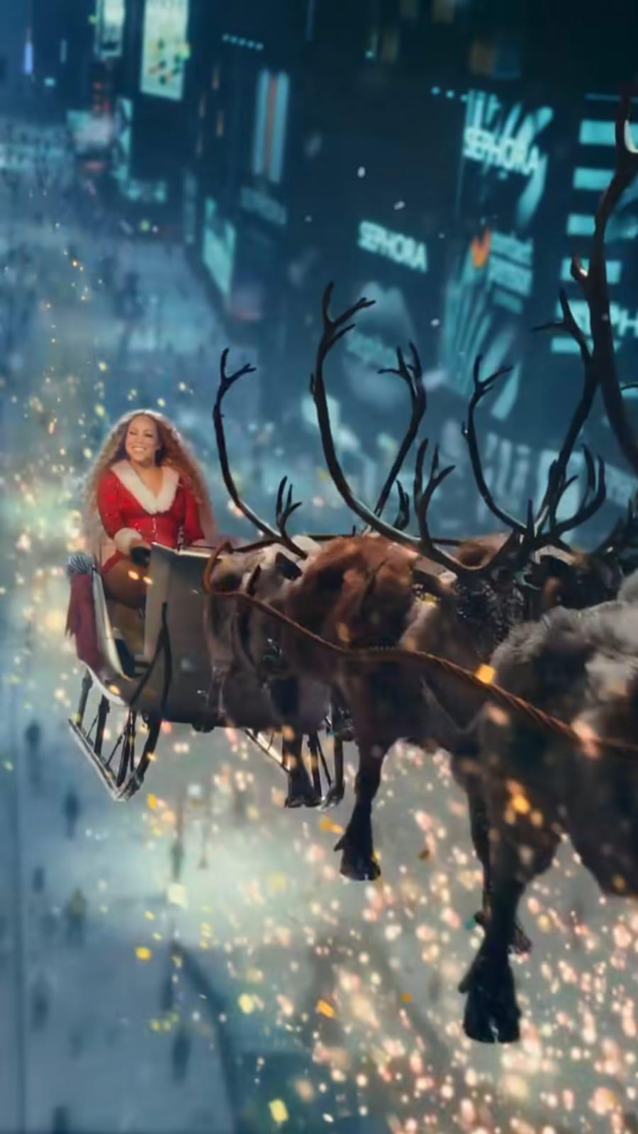 ¡Es hora!: Mariah Carey da la bienvenida a la Navidad