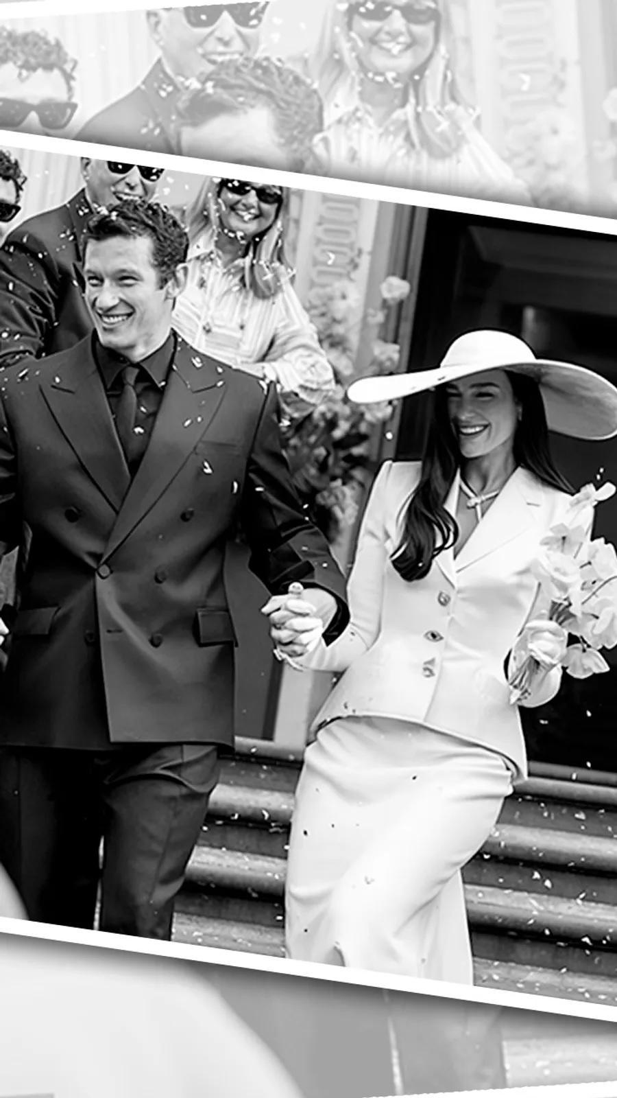 Callum Turner lloró durante su boda civil con Dua Lipa