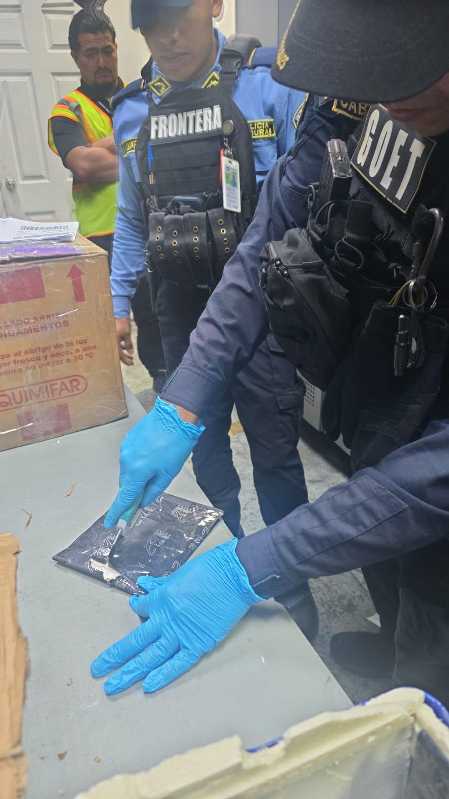 No era pan, era droga lo que enviaban a Charlotte; decomisan encomienda en San Pedro Sula