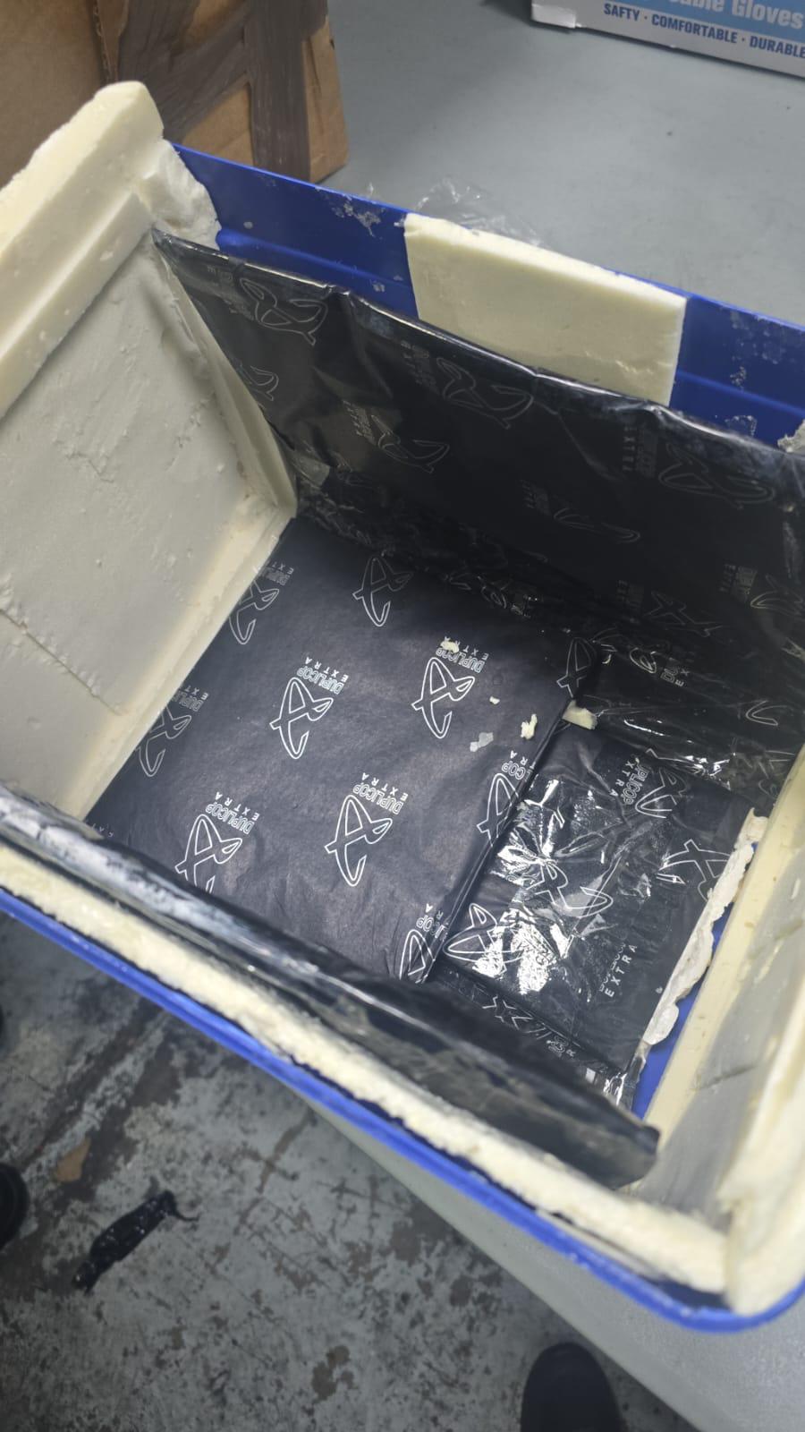 No era pan, era droga lo que enviaban a Charlotte; decomisan encomienda en San Pedro Sula