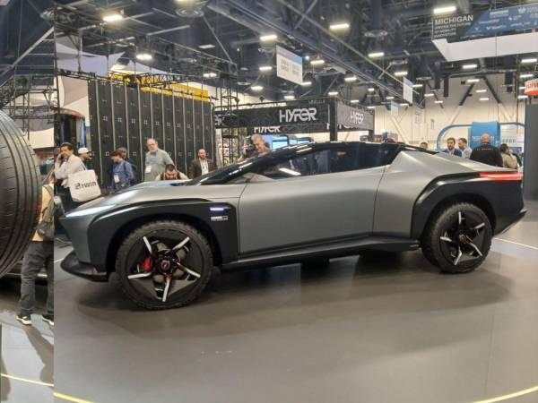 Elaphe presentó su innovador motor en las ruedas delanteras de alto rendimiento, Sonic.1, en la CES 2025.