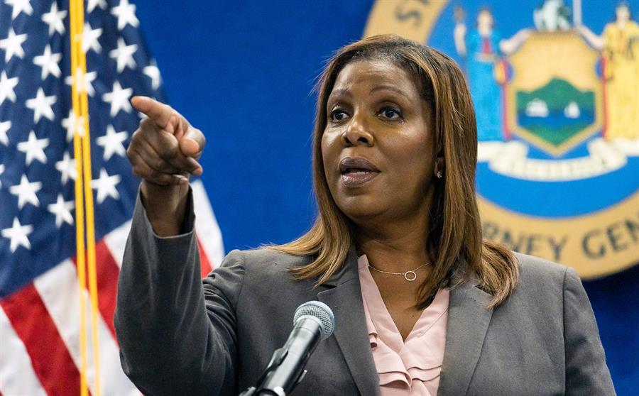 La fiscal general neoyorquina busca interrogar a hijos de Trump en investigación