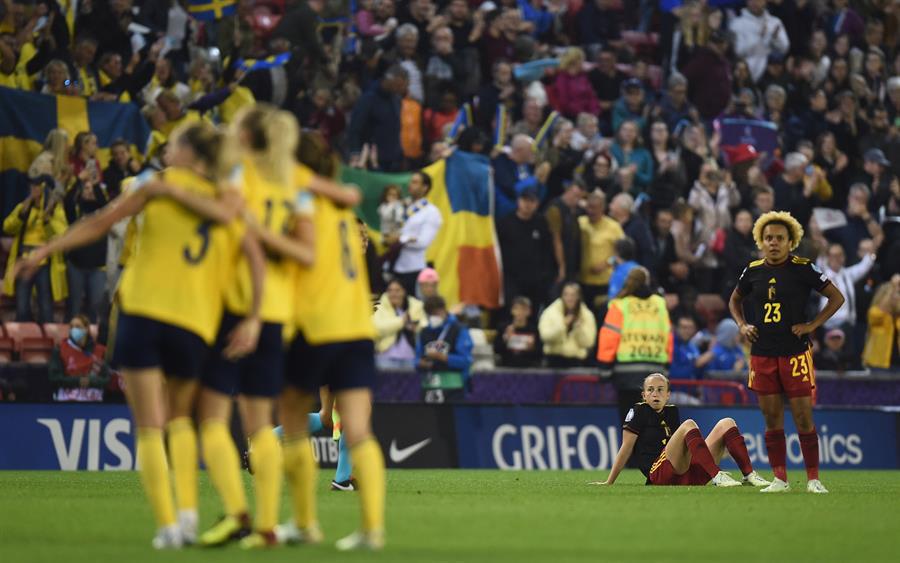Suecia se mete a semifinales y deja a un lado a Bélgica