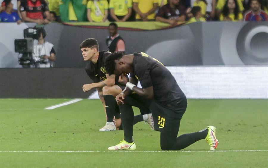 Vinicius cierra la goleada de Brasil en amistoso contra Guinea
