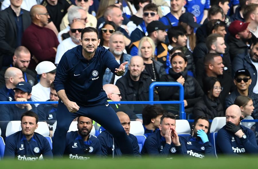 Frank Lampard, entrenador del Chelsea.