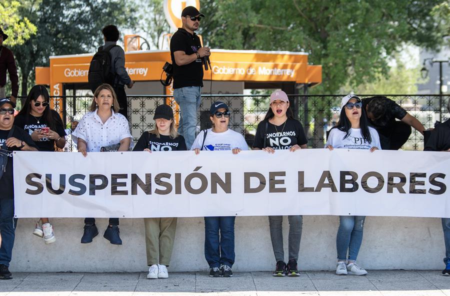 Judicial de México inicia paro nacional en protesta contra reforma de AMLO
