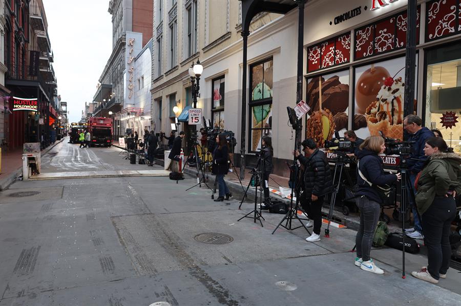 Atacante de Nueva Orleans visitó la ciudad antes del ataque y grabó las calles, dice FBI