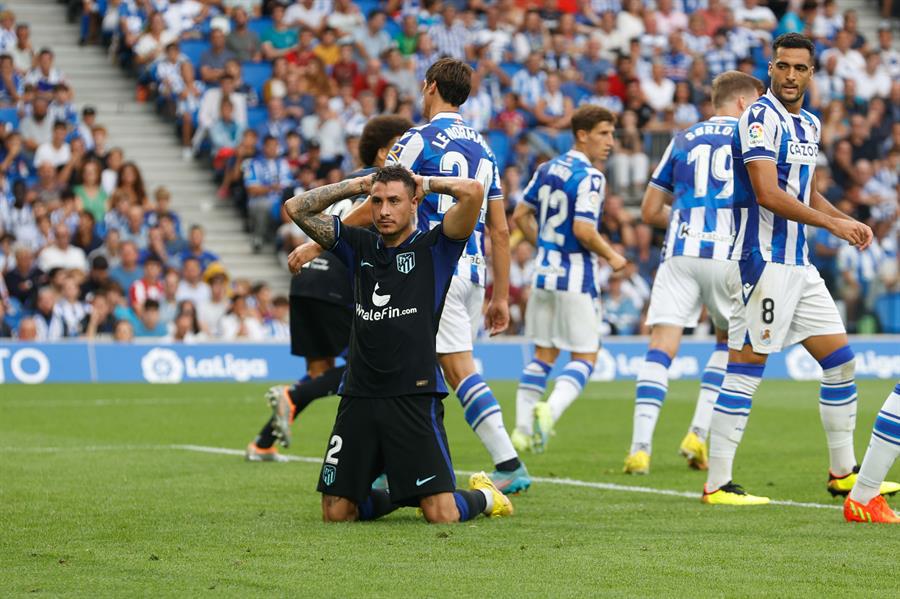 Sadiq Umar amarga al Atlético de Madrid y le da el empate a la Real Sociedad