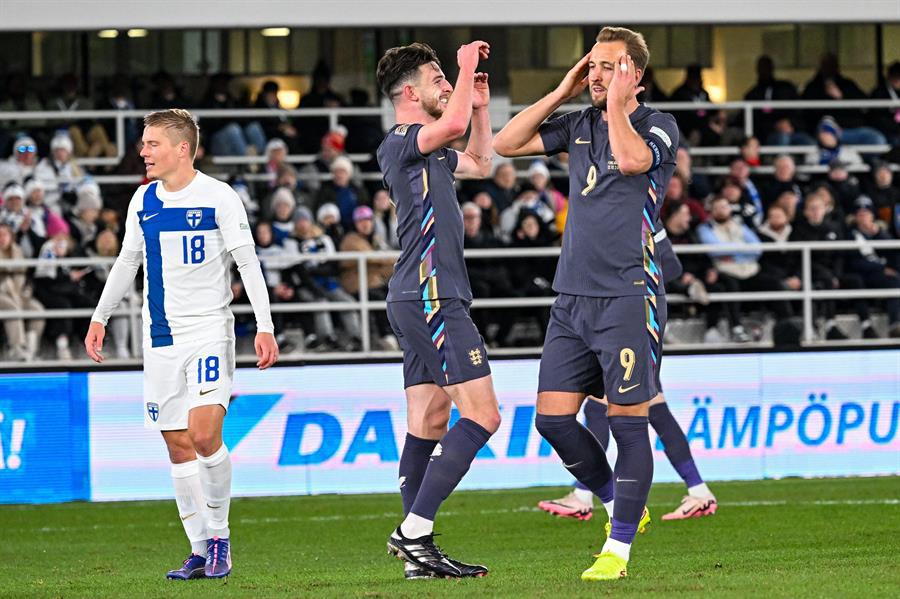 Inglaterra vuelve al triunfo tras tropiezo en la UEFA Nations League