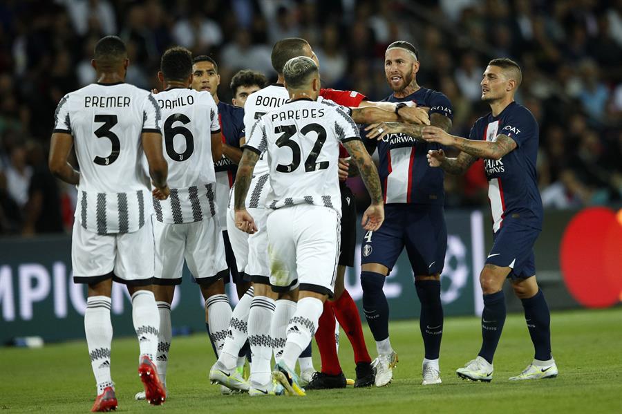 La UEFA investigará comportamientos racistas de los aficionados de la Juventus en París