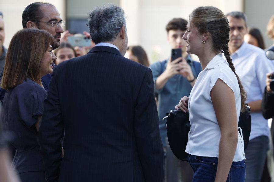 La princesa Leonor inicia sus estudios de Ciencias Políticas en Madrid