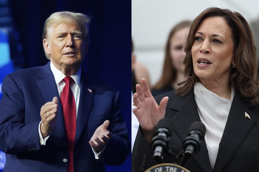 ¿Quién lidera en las encuestas para el 5 de noviembre? Comparativa Trump vs Harris