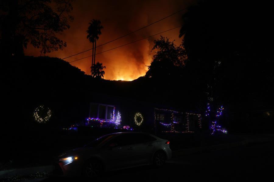 Los incendios de California avanzan sin control desde el pasado martes.