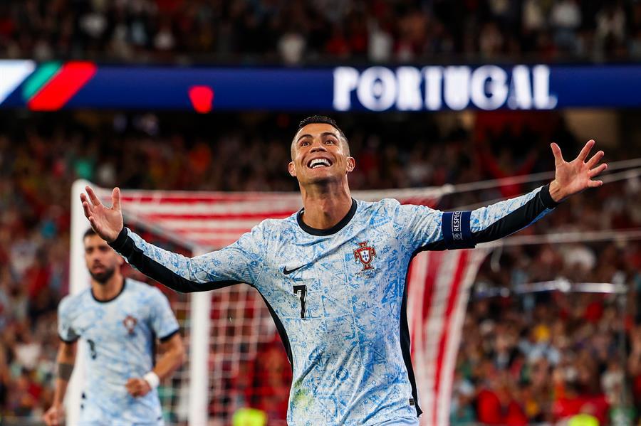Cristiano con gol histórico: Portugal supera a Croacia en la Nations League