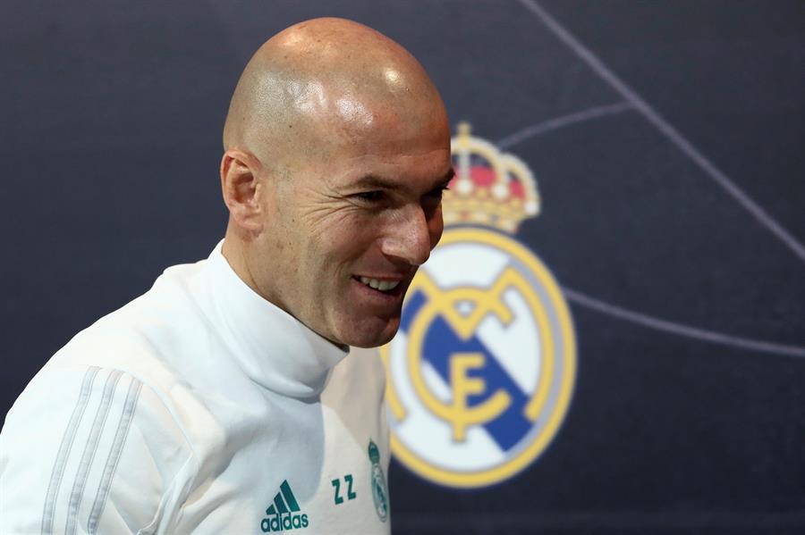 Zinedine Zidane, exentrenador del Real Madrid.