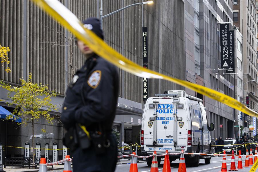 Las autoridades de Nueva York acorralan al sospechoso de matar a alto ejecutivo