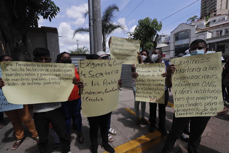 Etnias hondureñas piden crear Secretaría para el desarrollo de sus pueblos