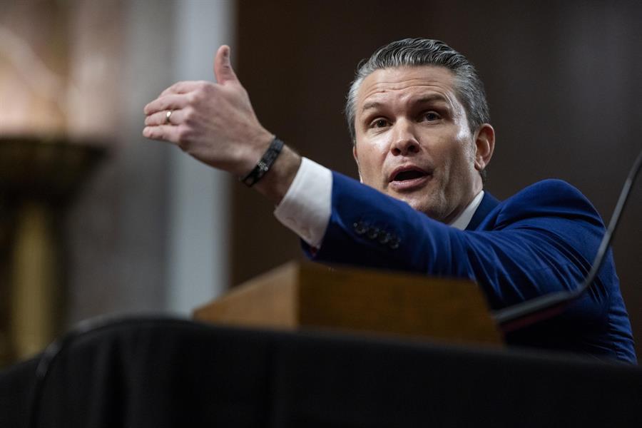 El Senado de EEUU confirmó a Pete Hegseth como secretario de Defensa