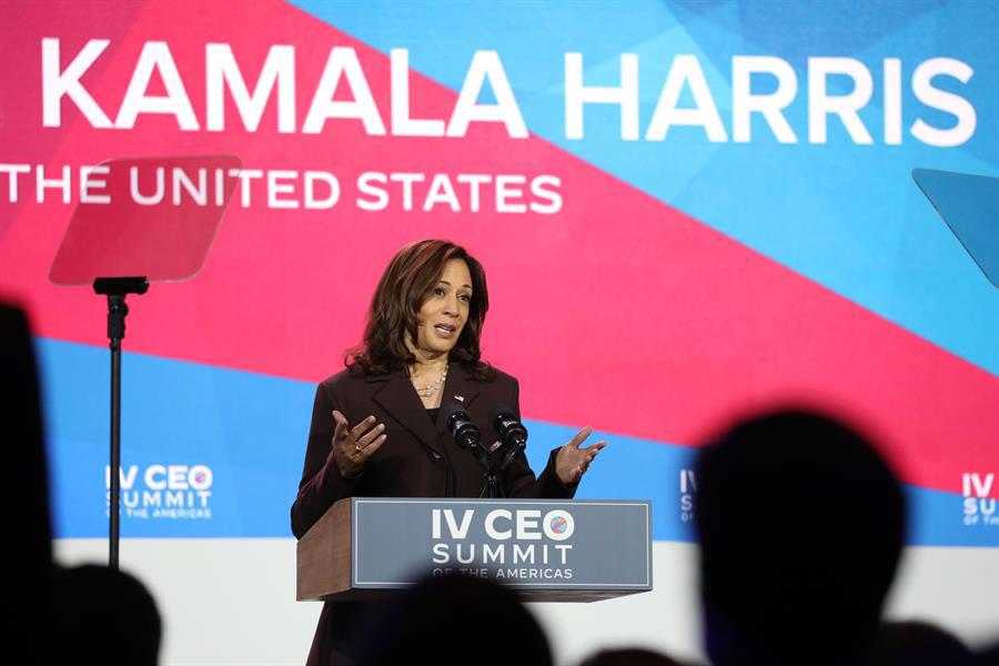 Kamala Harris destaca papel de sector privado para frenar migración irregular