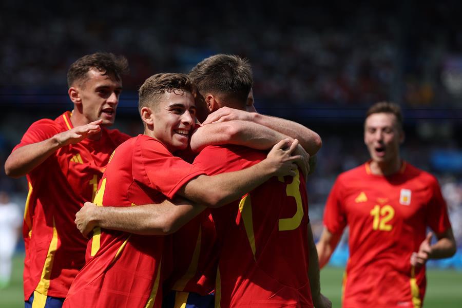 España sufrió en su debut en los Juegos Olímpicos de París 2024