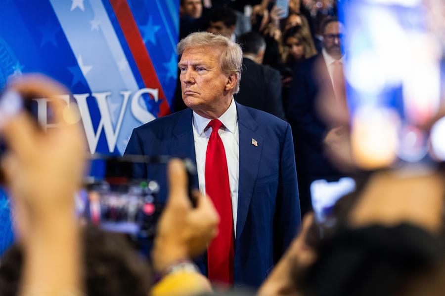 Trump descarta participar en otro debate con Harris