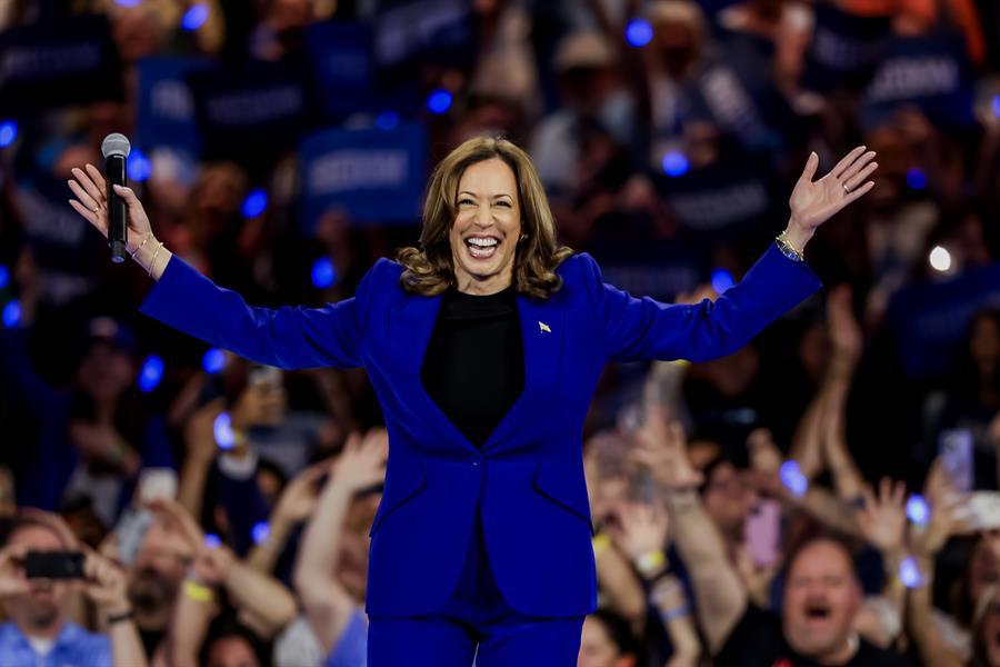 Kamala Harris: La guerrera de la ‘’libertad’’ y ‘’alegría’’ para vencer a Trump
