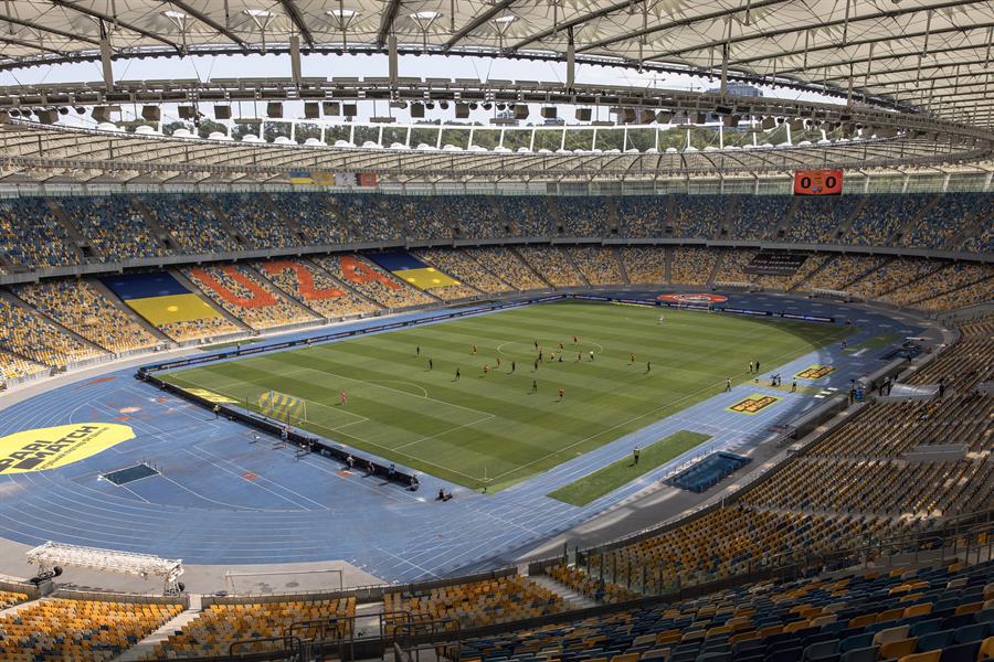 El fútbol regresó a Ucrania en medio de la guerra