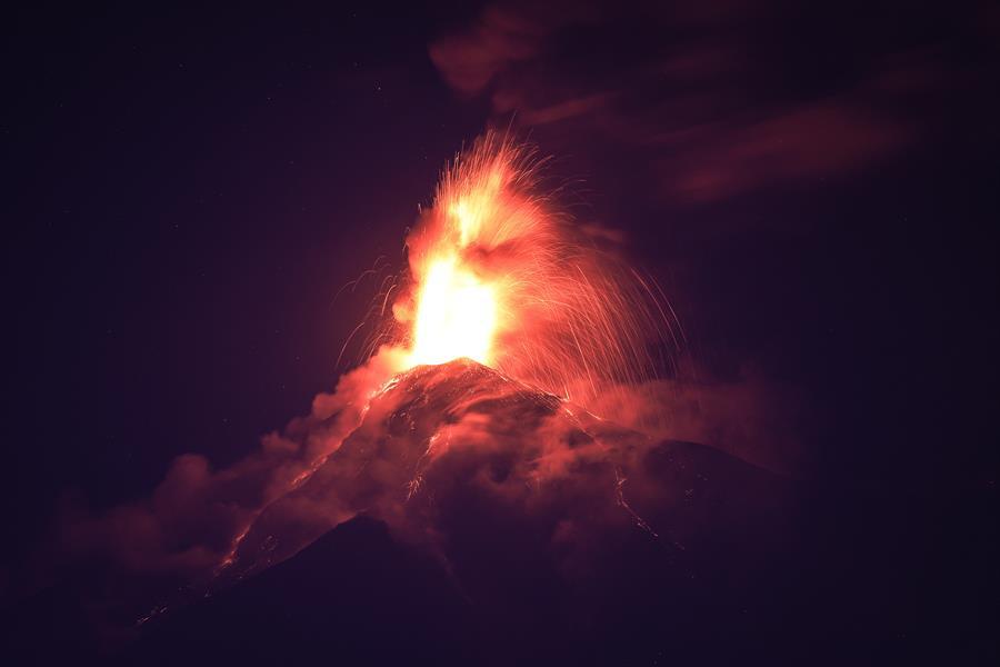 Las imágenes de la erupción masiva del volcán de Fuego en Guatemala