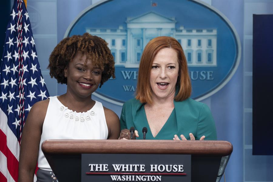 Karine Jean-Pierre será la nueva portavoz de la Casa Blanca