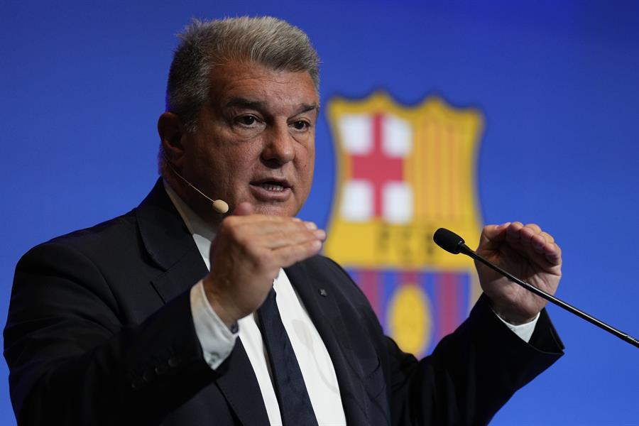 Laporta atiza contra presidente de La Liga: “Sigue con su obsesión”