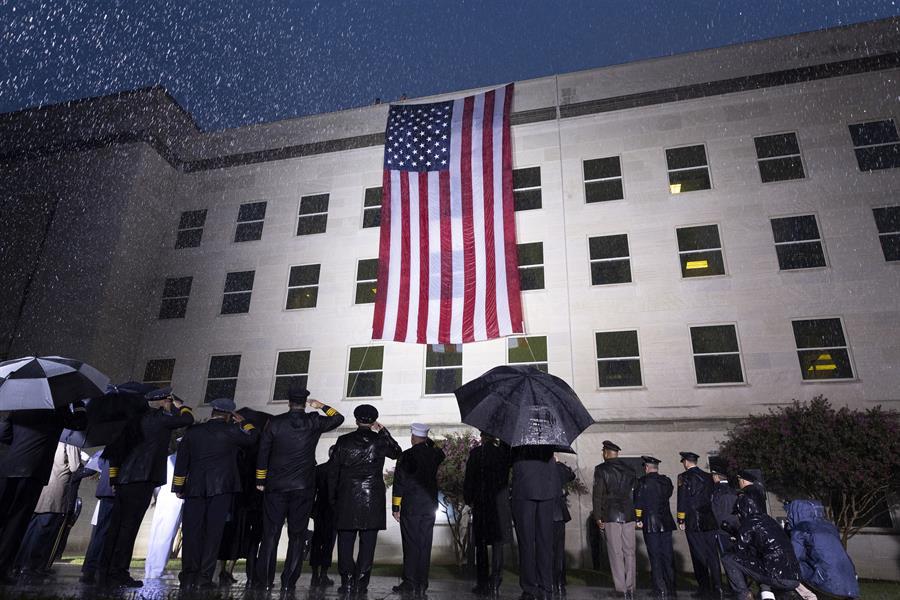 21 aniversario del atentado a las Torres Gemelas y el Pentágono del 11-S