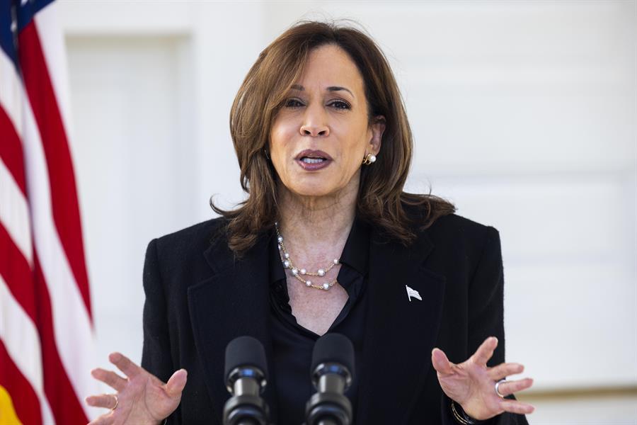 Kamala Harris lleva la delantera en las elecciones de los Estados Unidos