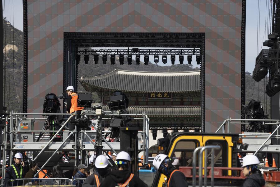 Escenario, seguridad, expectación: todo listo para el concierto de BTS