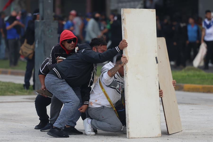Choques en una protesta de jubilados desató la mayor represión del Gobierno de Milei